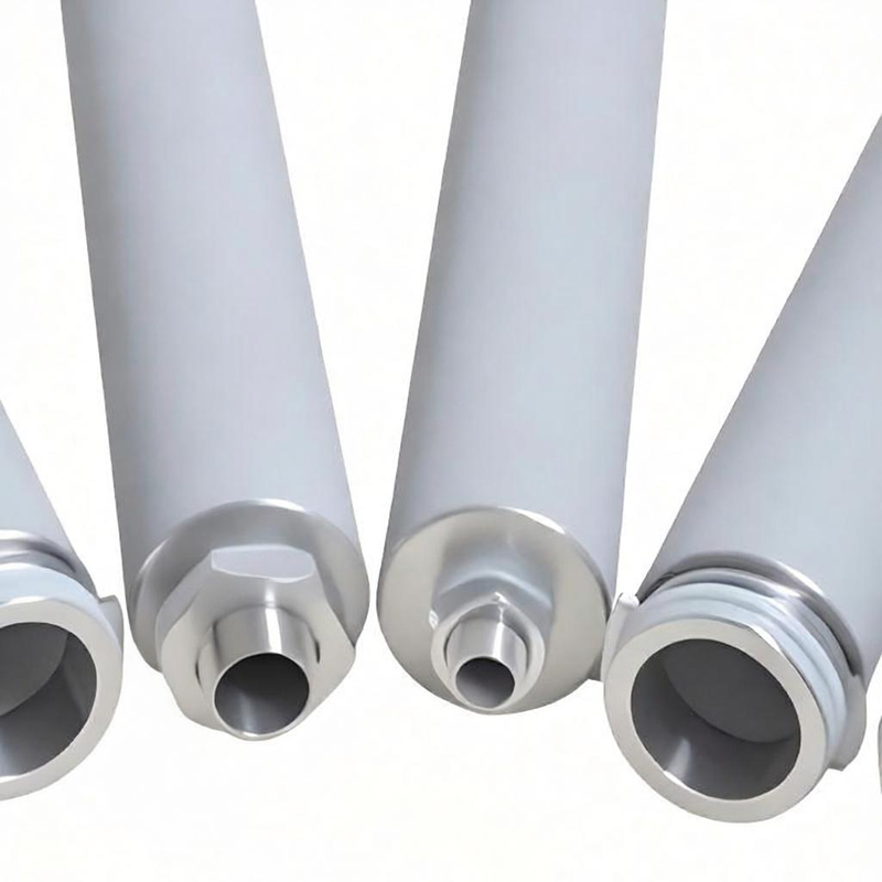 Industrial porous titanium rod filter core